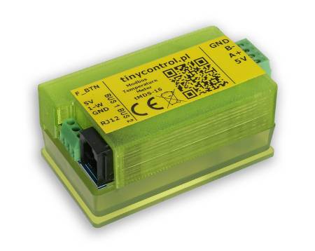 Tinycontrol tMDS-16 - temperature meter - Modbus RTU - up to 16 DS18B20 sensors
