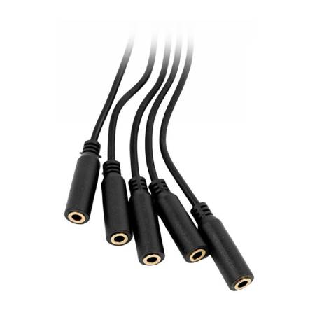 1 to 5 Splitter with 3.5mm Jack - Accessory for Shelly The Pill