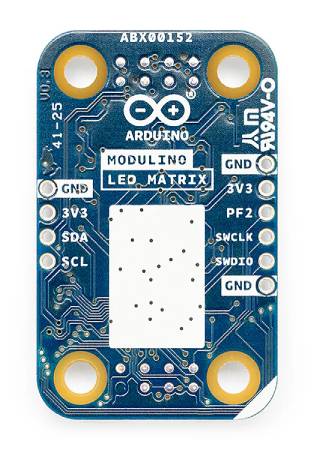 Arduino Modulino Led Matrix - programmable LED matrix 8x12 - Qwiic - ABX00152