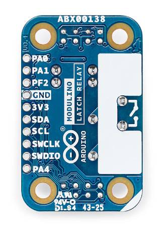 Arduino Modulino Latch Relay - bistable relay module - Qwiic - ABX00138
