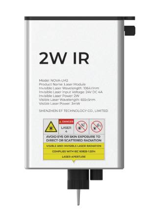 Laser head module for TOOCAA NOVA plotter - 2 W IR