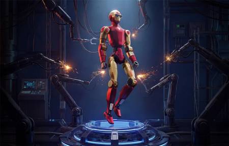 Humanoid robot - Unitree R1 Basic - Crismon Hero