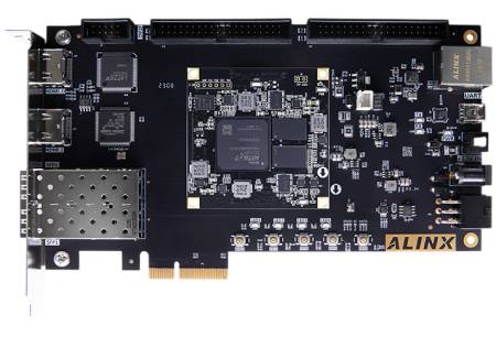 AX7A035B - FPGA development board - AMD Artix 7 XC7A35T