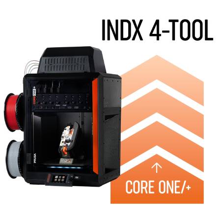 INDX 4-Tool Conversion Kit for Original Prusa CORE One/+ 3D Printers