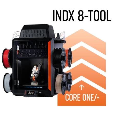 INDX 8-Tool Conversion Kit for Original Prusa CORE One/+ 3D Printers